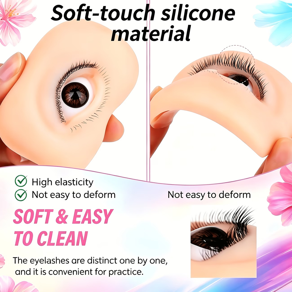 Eyelash Extension Aftercare - Alat Rias Mata Silikon Simulasi 3