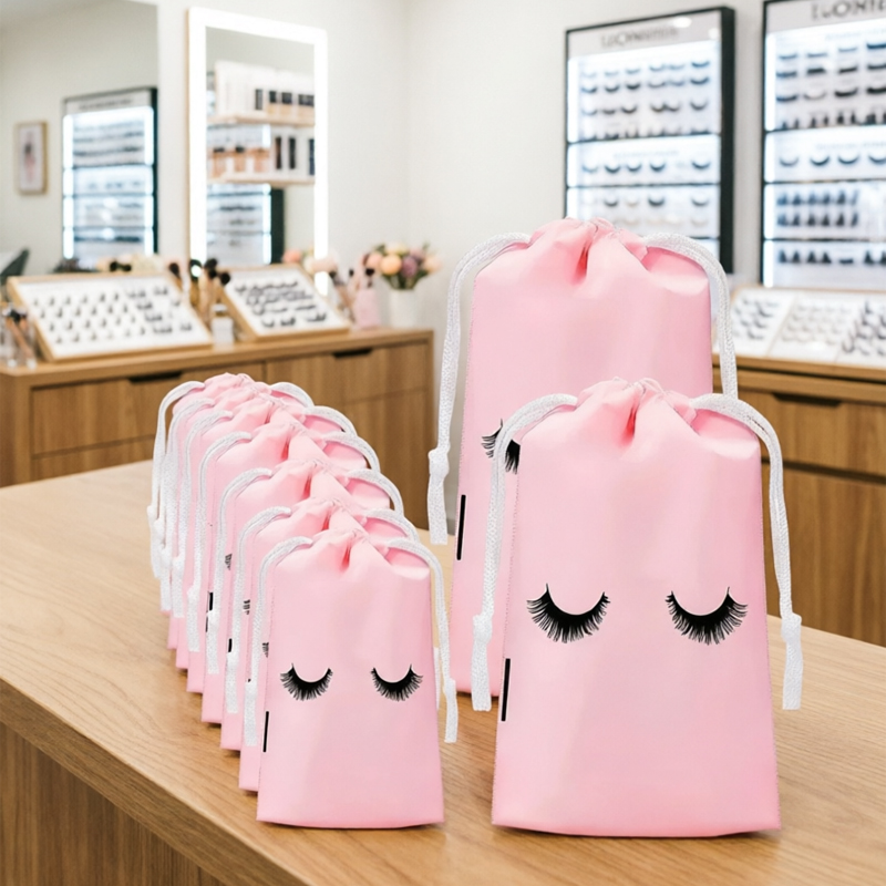 Eyelash Extension Aftercare - 10 Buah Tas Makeup Penyimpanan Perawatan