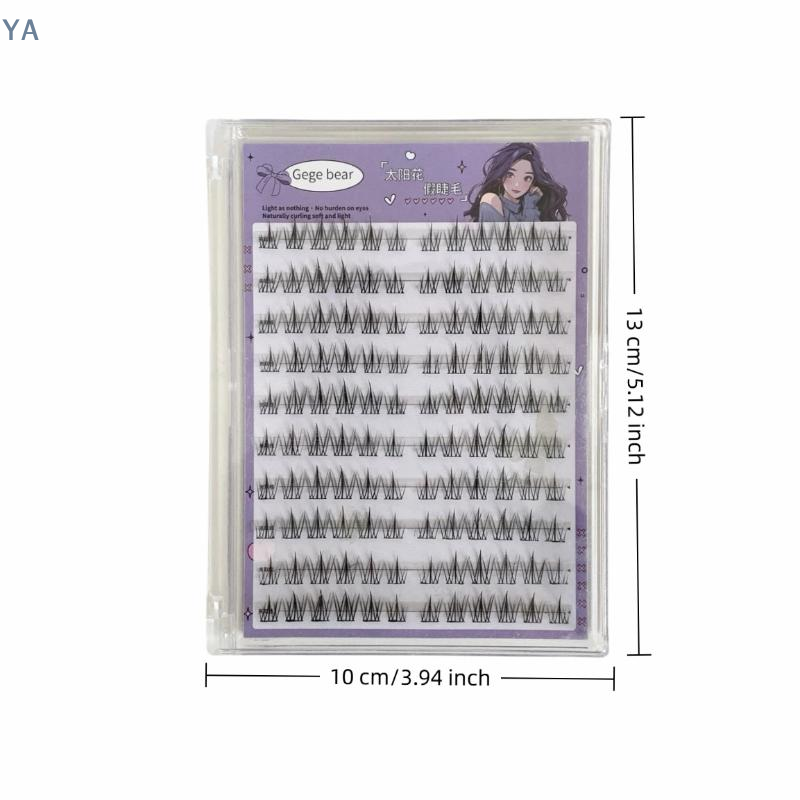 Eyelash Extensions - 【SA】【SA】Bulu Mata Palsu Tanpa Lem Desain