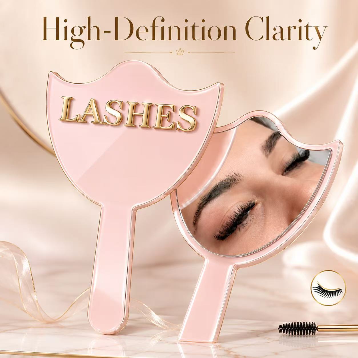 Eyelash Extension Aftercare - Cermin Ekstensi Bulu Mata Kaca HD