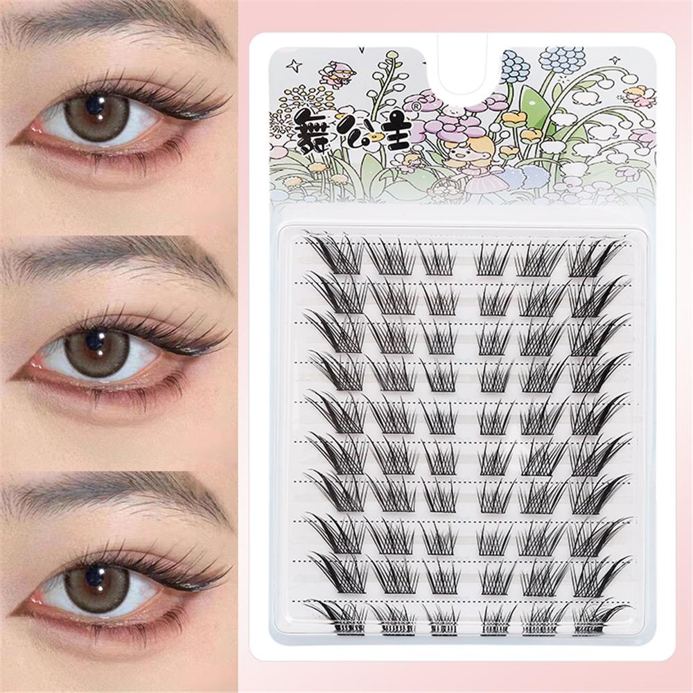 Eyelash Extension Wet Look - 60/100Pcs Bulu Mata Alami Fairy Lash
