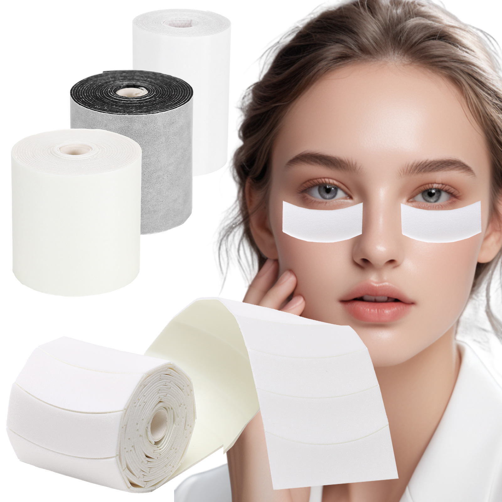 Eyelash Extension Aftercare - 110 Buah/Rol Bantalan Pita Mata Mikro