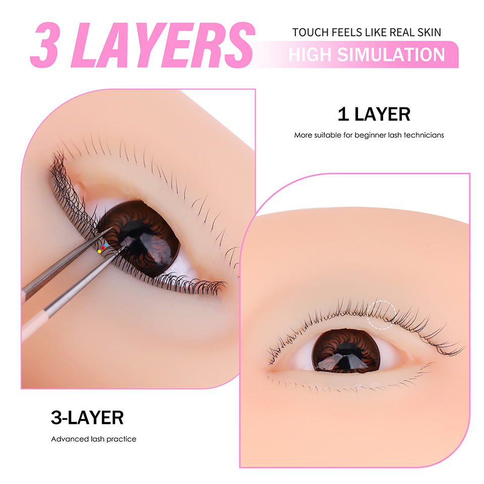 Alat Rias Mata Silikon Simulas - Eyelash Extension Aftercare ulasan dan harga
