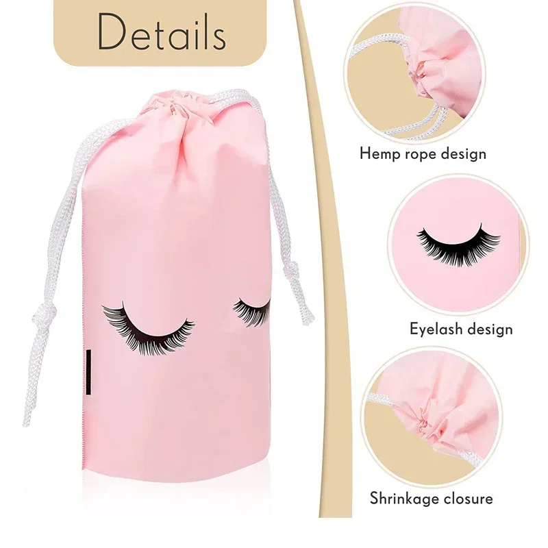 10 Buah Tas Makeup Penyimpanan - Eyelash Extension Aftercare ulasan dan harga
