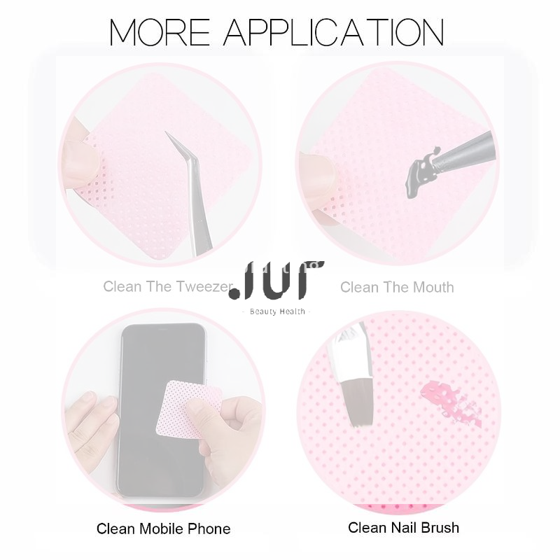 Tisu Pembersih Kuku Profesiona - Eyelash Extensions ulasan dan harga