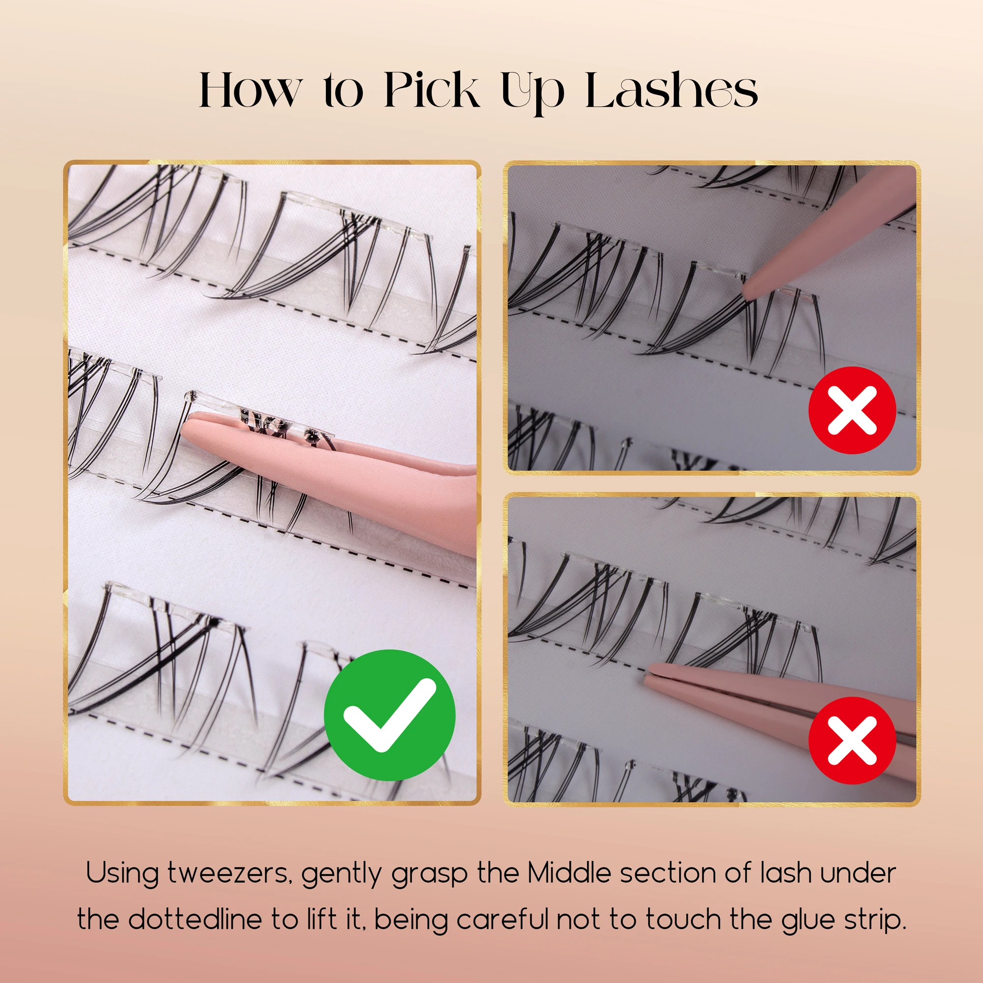 Befer Bulu Mata Palsu Bawah Ta - Eyelash Extensions ulasan dan harga