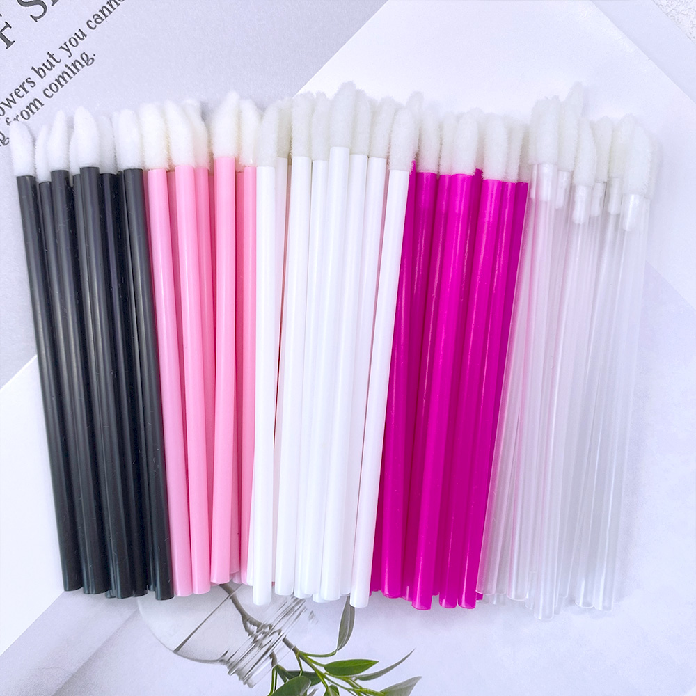 50/500 Buah Kuas Bibir Sekali  - Eyelash Extensions ulasan dan harga