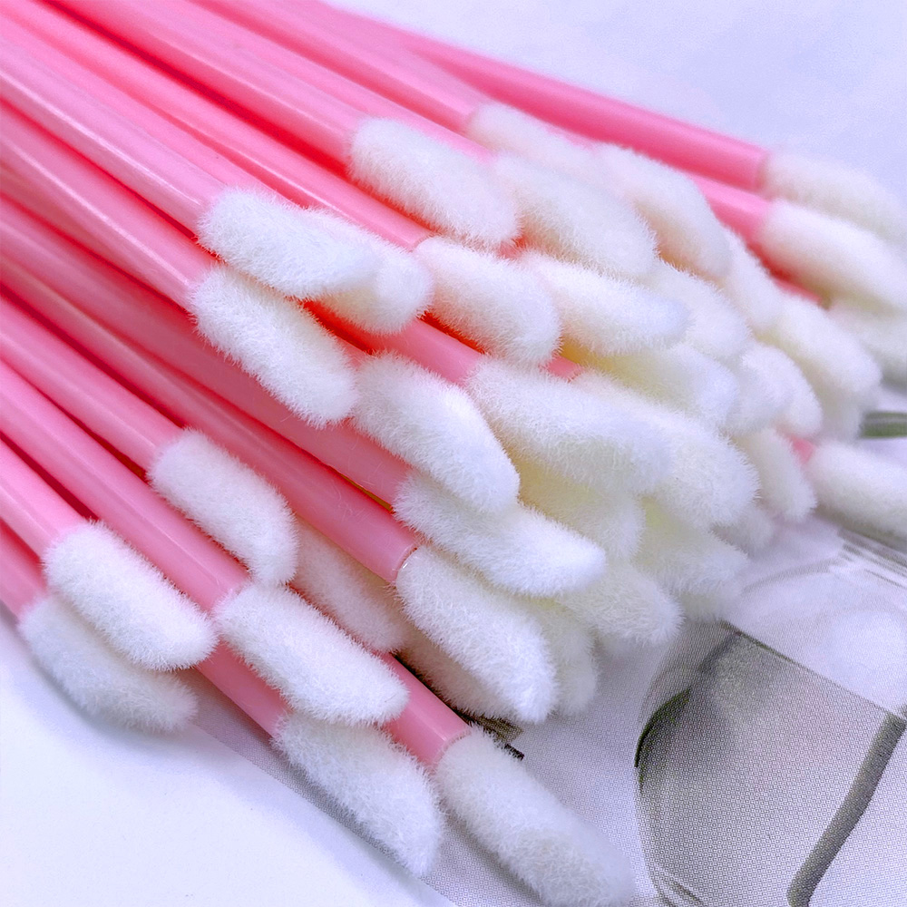50/500 Buah Kuas Bibir Sekali  - Eyelash Extensions ulasan dan harga