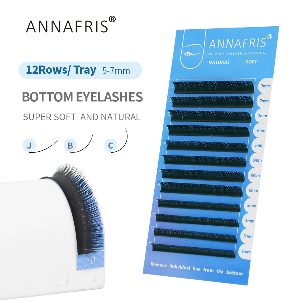 ANNAFRIS Bulu Mata Bawah Campu - Eyelash Extension For Asian Eyes ulasan dan harga
