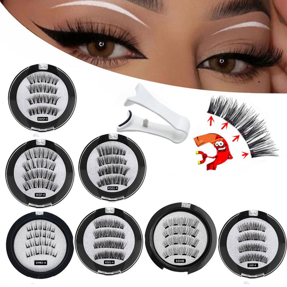Bulu mata palsu magnetis 3D 2  - Eyelash Extension For Asian Eyes ulasan dan harga