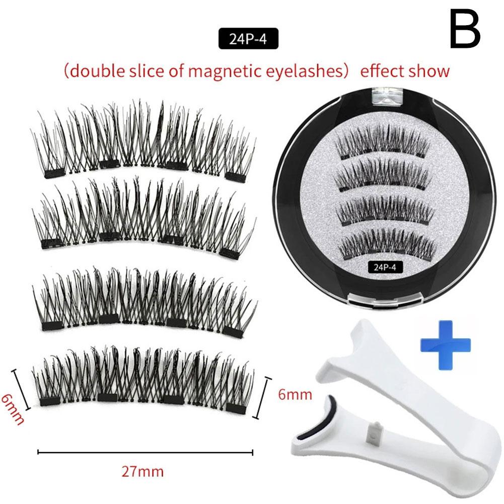 Bulu mata palsu magnetis 3D 2  - Eyelash Extension For Asian Eyes ulasan dan harga