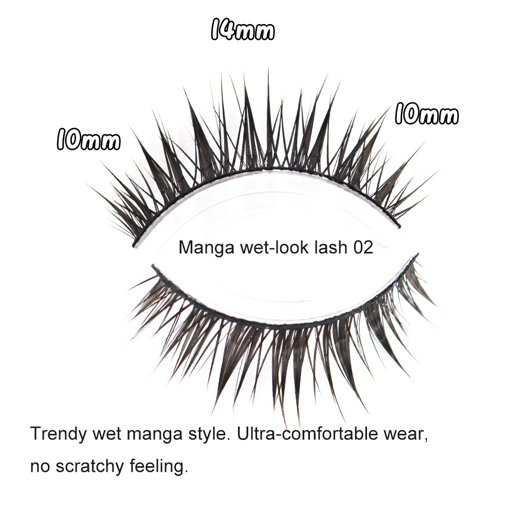 Bulu Mata Palsu Manga Wet Look - Eyelash Extension Wet Look ulasan dan harga