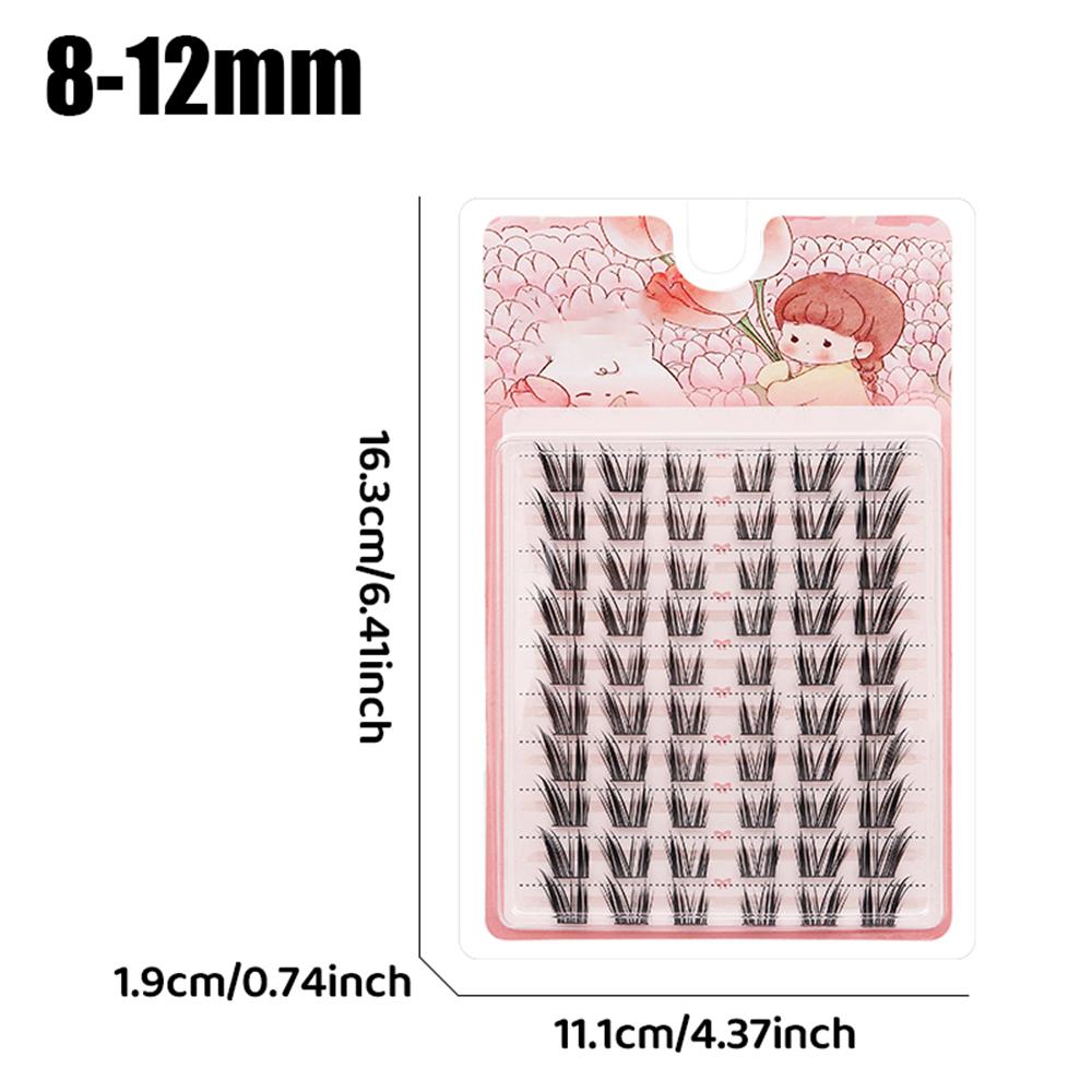 60/100Pcs Bulu Mata Alami Fair - Eyelash Extension Wet Look ulasan dan harga