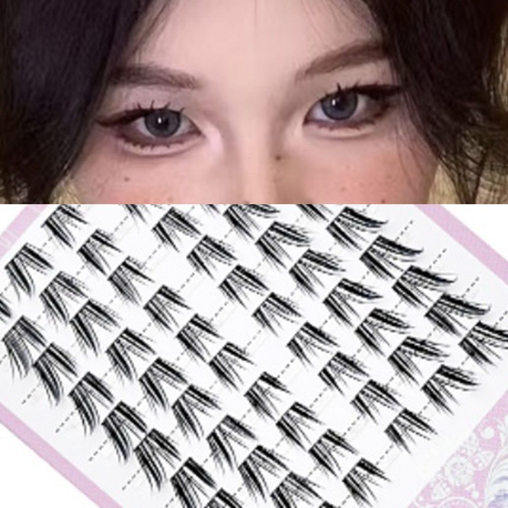 Bulu Mata Palsu Cat Eye Fairy  - Eyelash Extension Wet Look ulasan dan harga