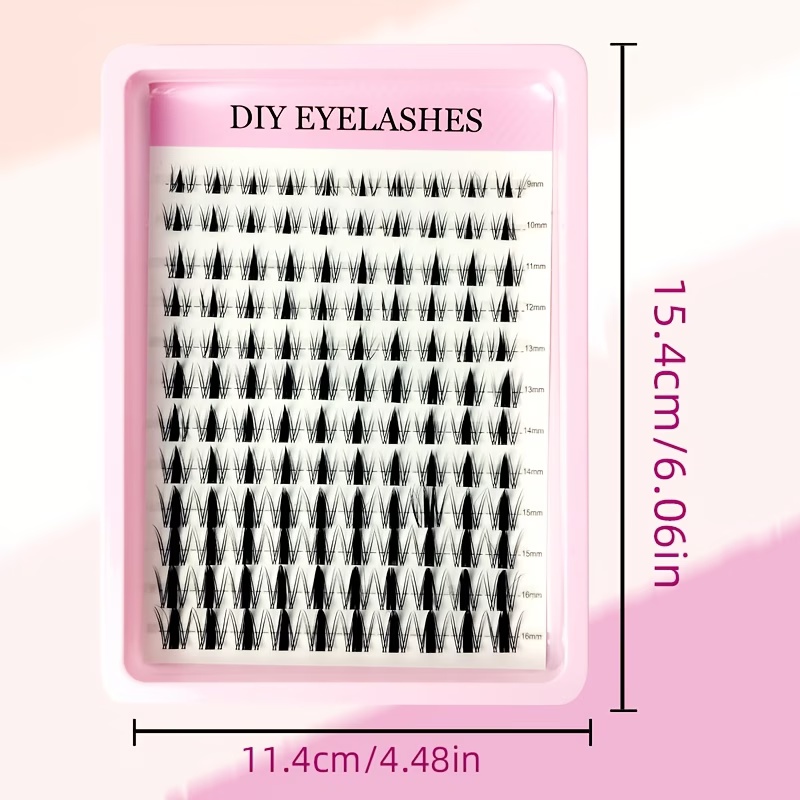 120 pcs Bulu Mata Fairy 8-16mm - Eyelash Extension Wet Look ulasan dan harga