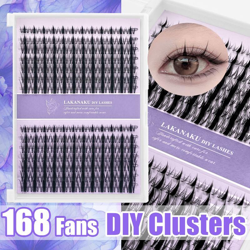 Bulu Mata Alami, Cluster Indiv - Eyelash Extensions ulasan dan harga
