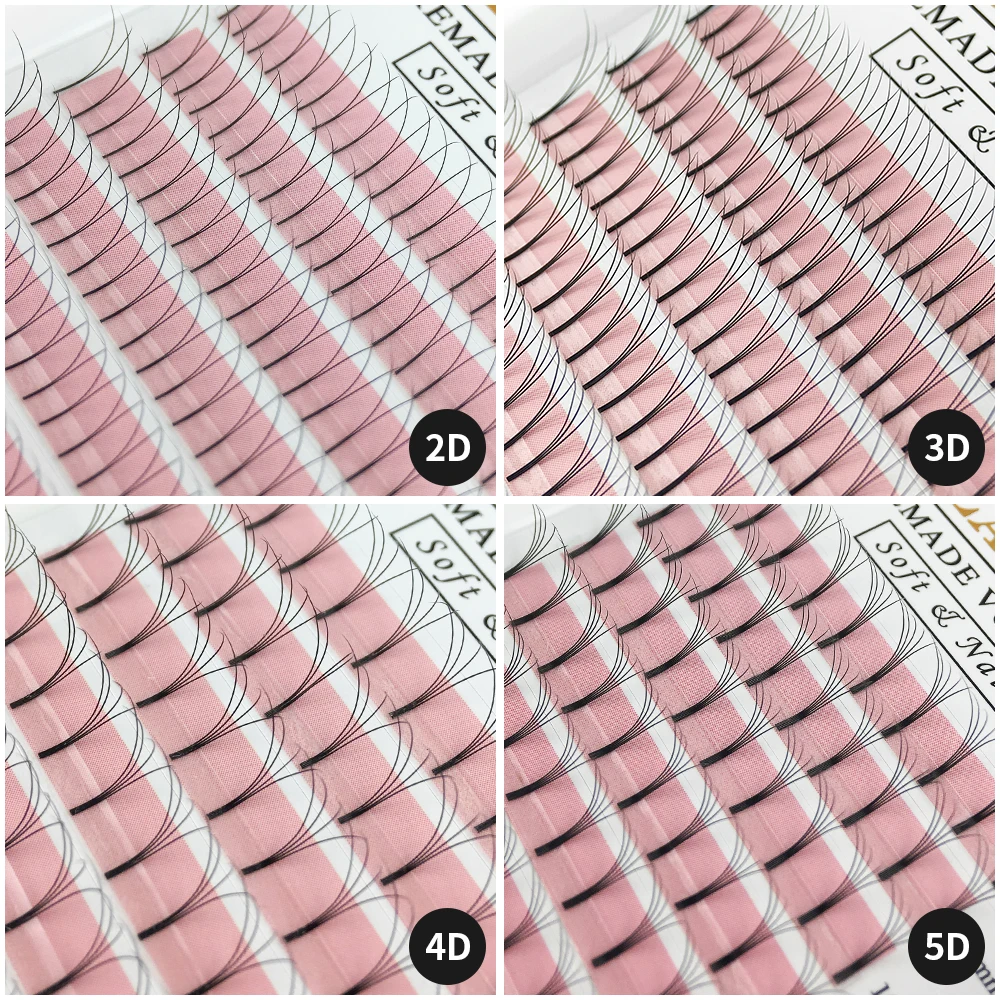 Glaslash 2D-6D Penggemar Volum - Eyelash Extension Korea Natural ulasan dan harga