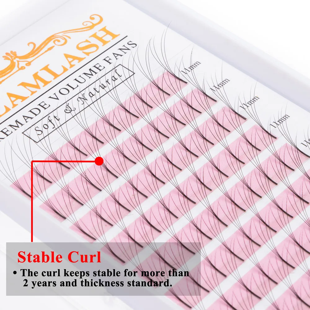 Glaslash 2D-6D Penggemar Volum - Eyelash Extension Korea Natural ulasan dan harga