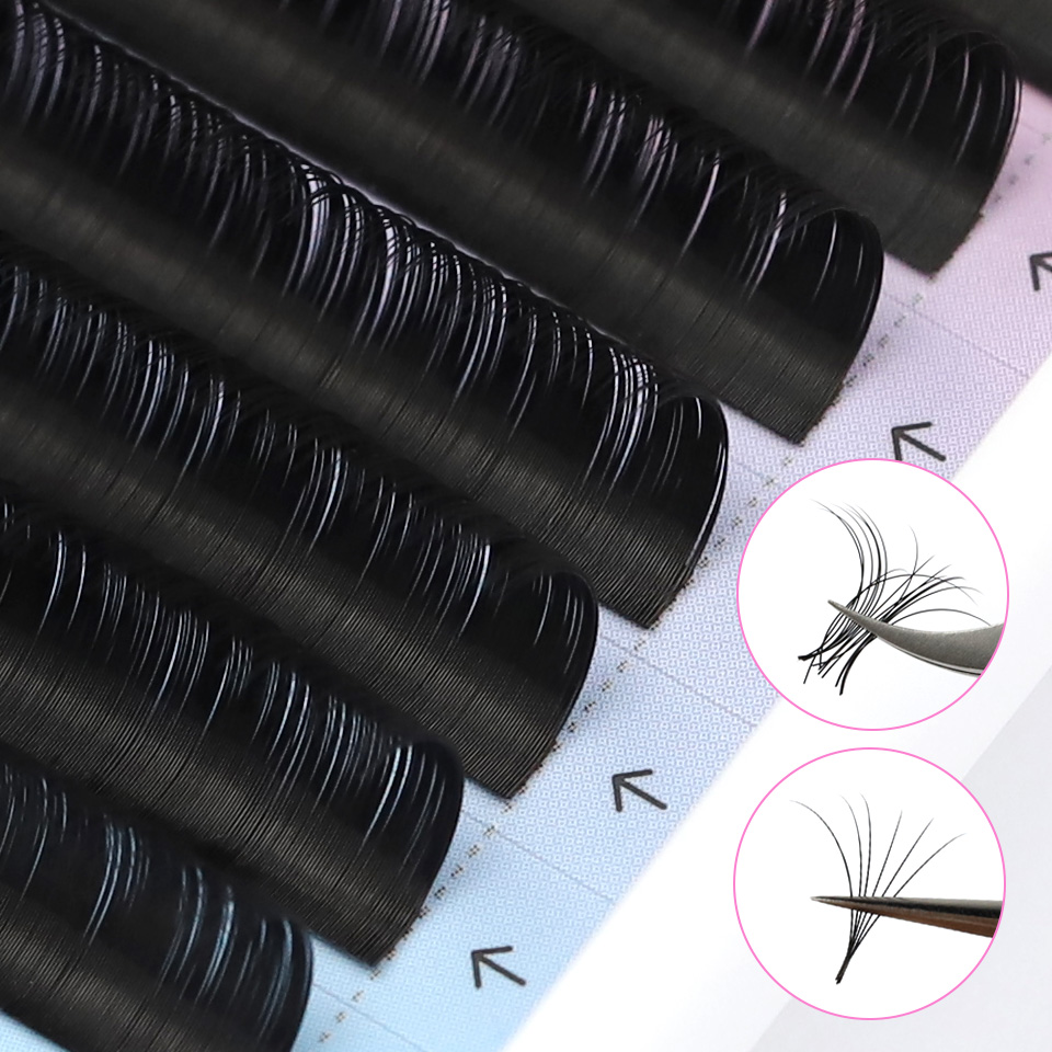 RUJADE 10 nampan/lot grosir bu - Eyelash Extension Korea Natural ulasan dan harga