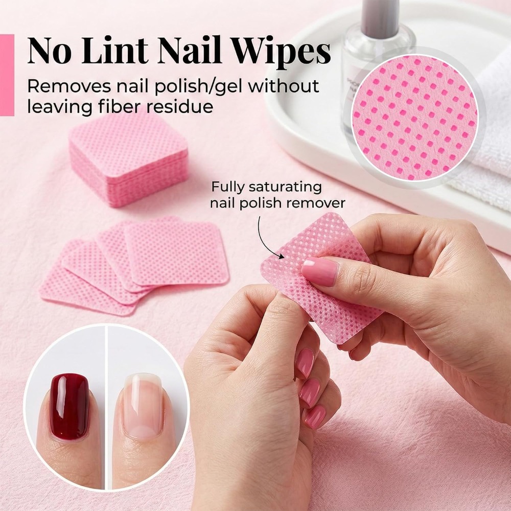 Tisu Pembersih Kuku Bebas Sera - Eyelash Extensions ulasan dan harga