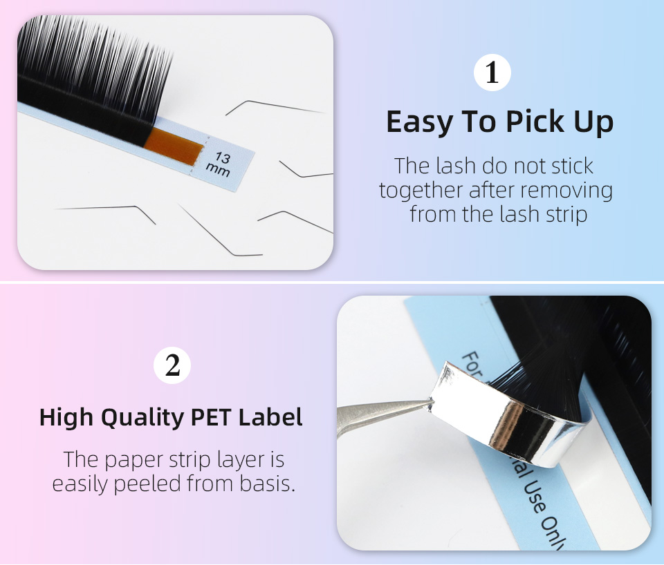 RUJADE L + LC LD LU(M) Curl ek - Eyelash Extension For Asian Eyes ulasan dan harga