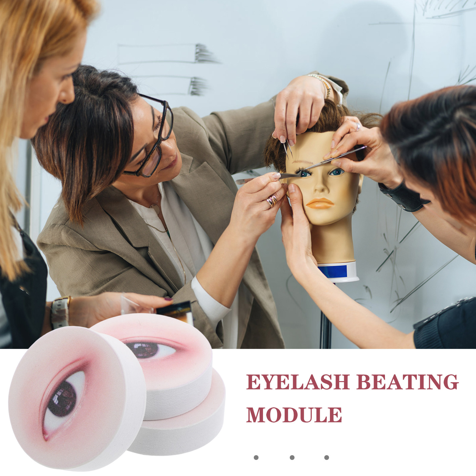3 Buah Papan Latihan Ekstensi  - Eyelash Extensions ulasan dan harga