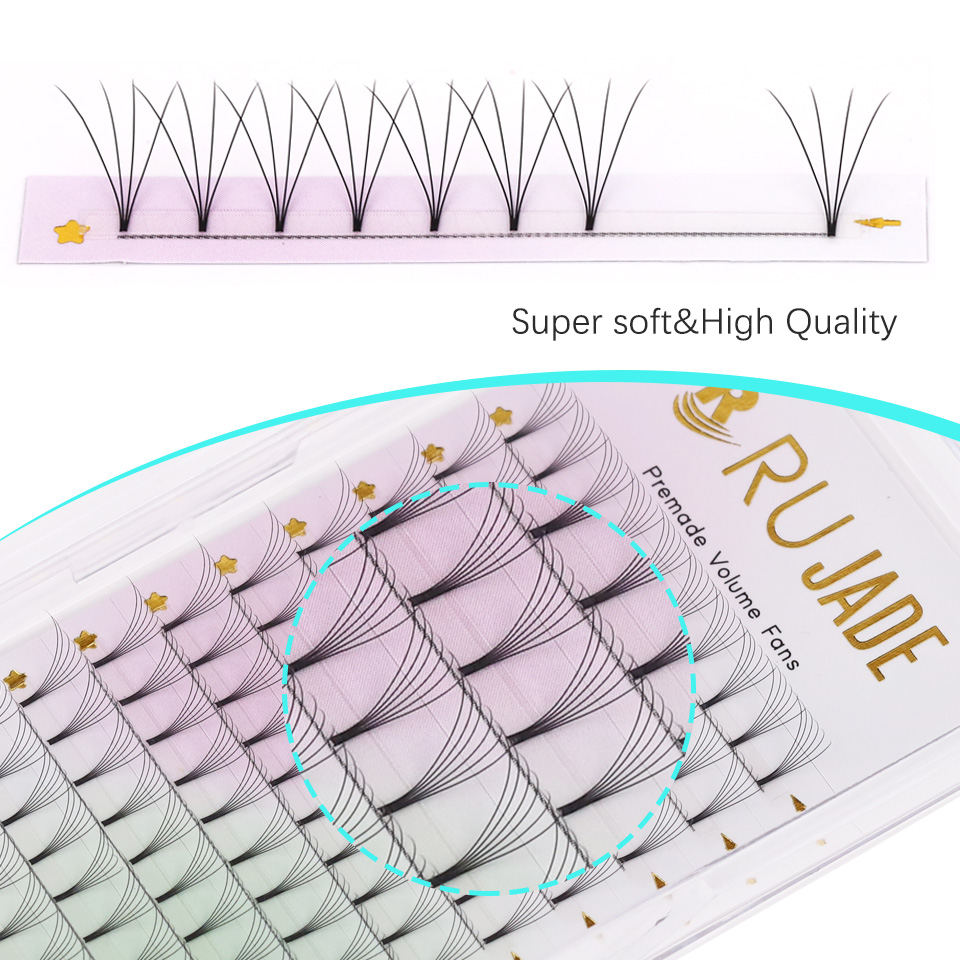 Rujade Premade Volume Fans Sho - Eyelash Extension Korea Natural ulasan dan harga