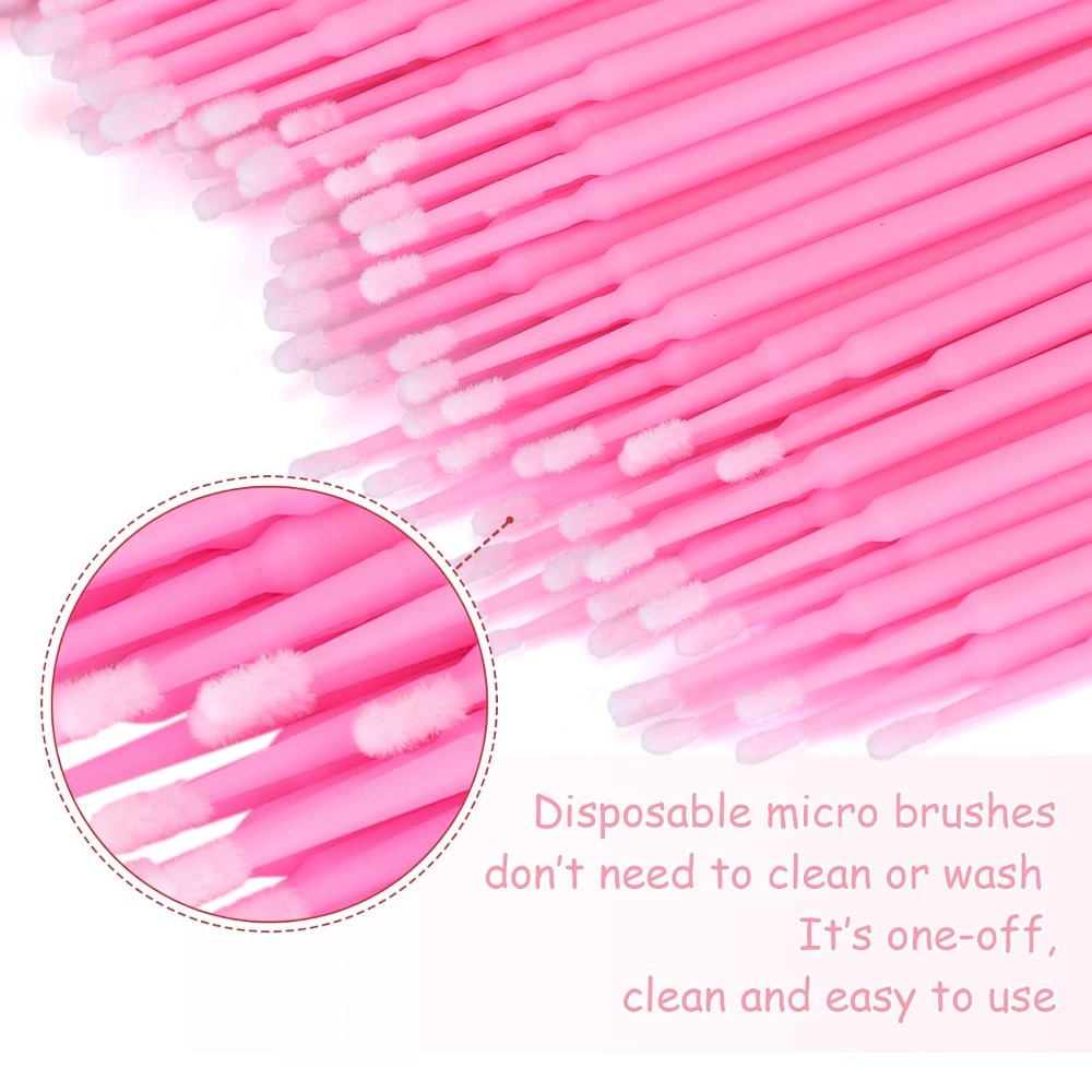 500PCS Penyeka Telinga Mikro S - Eyelash Extensions ulasan dan harga