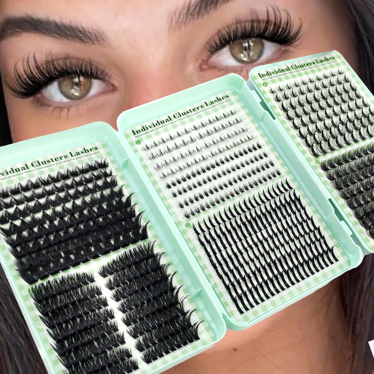 AMSDCN Manga Lash Clusters 780 - Eyelash Extension Wet Look ulasan dan harga